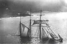 Sunken ship