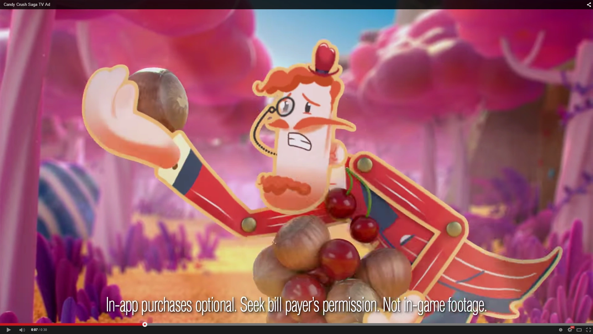 Image Mr. Toffee holding ingredients in the CCS Tv ad.png Candy