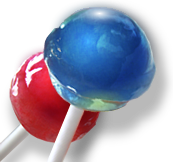 Red-and-blue-suckers