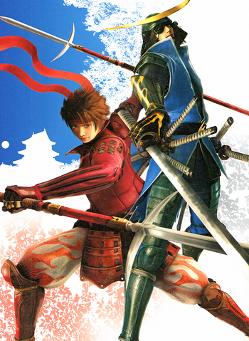 File:BASARA Japanese Cover Art.png