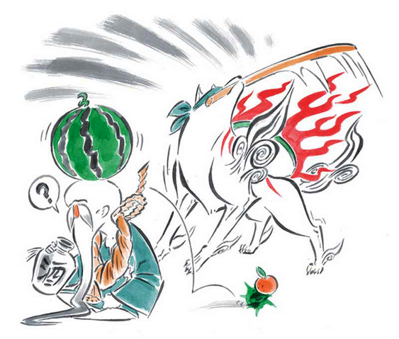 File:Mr Orange and Amaterasu.png