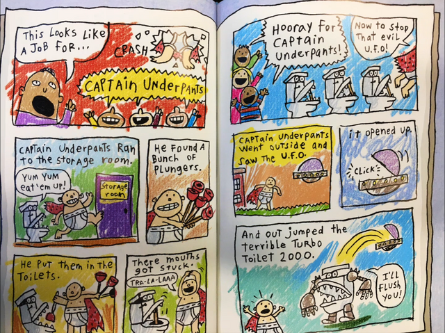 File:Captain Underpants and the Attack of the Talking Toilets Comic (3).png