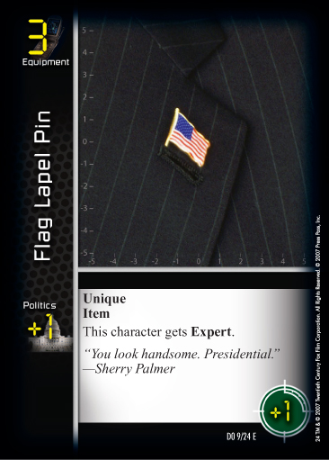 Flaglapelpin
