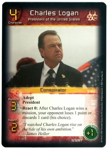Charlesloganpresidentoftheunitedstates Foil