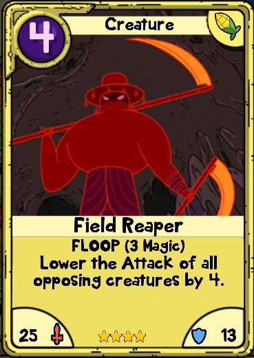 Field Reaper  Card Wars Wiki  Fandom powered by Wikia