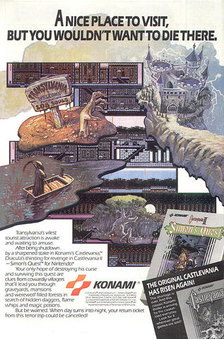 Archivo:Castlevania II - Simon's Quest flyer.jpg