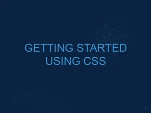 Intro to CSS Slide08