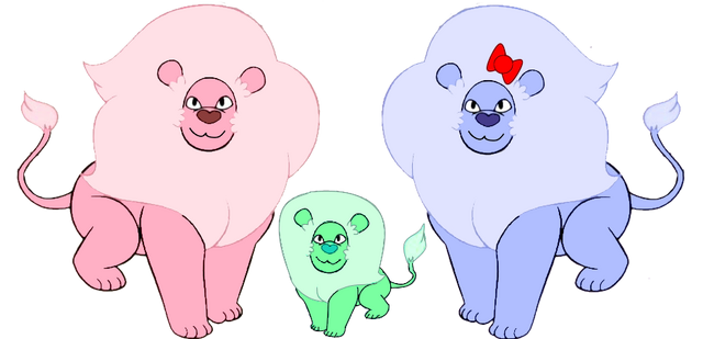 File:Cute Lion Family.png