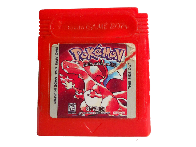 File:Pokemon Red Game Cartridge.png