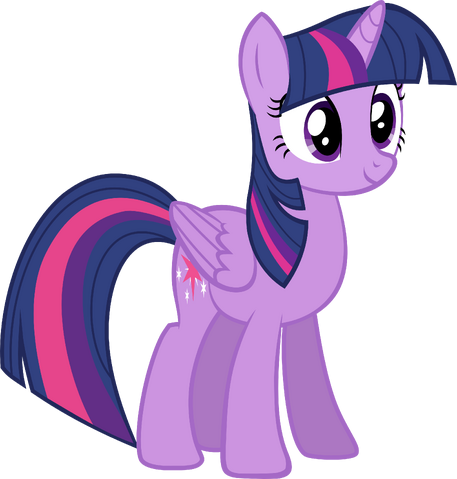 File:Twilight Sparkle Alicorn vector.png