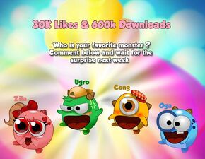 Sugar Tales monsters