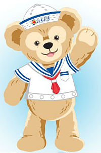 Duffy the disney bear animated