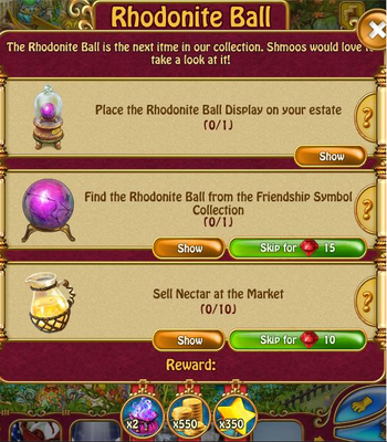 Rhodonite Ball