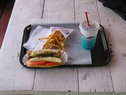 Chicago hot dog