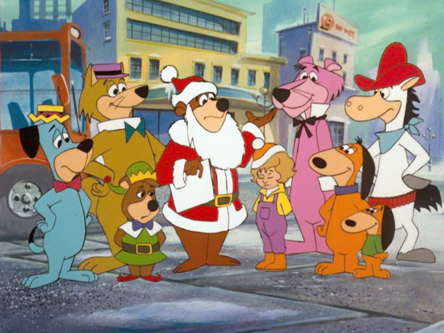 Image - Yogi and friends with Judy.jpg | Christmas Specials Wiki