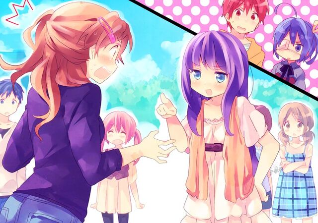 File:Class Trip - Kazari Kannagi (Class Idol) and Shinka Nibutani (Class King).jpg