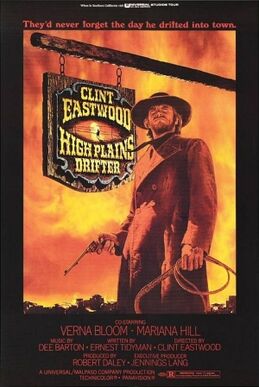 High Plains Drifter poster