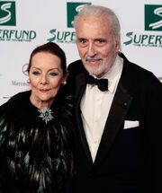 Christopher Lee and Birgit Kroencke, Women's World Awards 2009