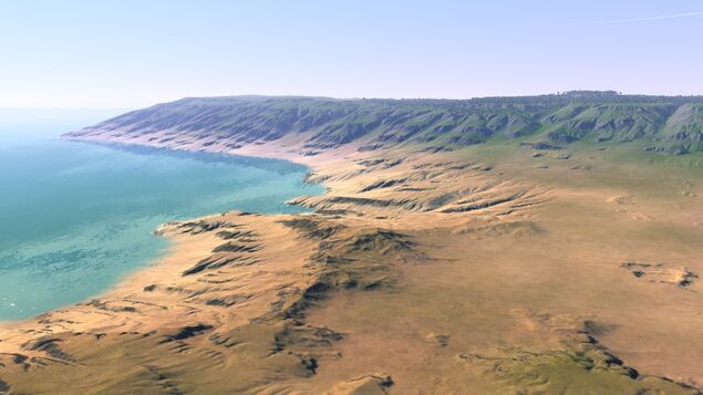 Across - The Eroded Coast
