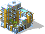 Atrium Lofts snow