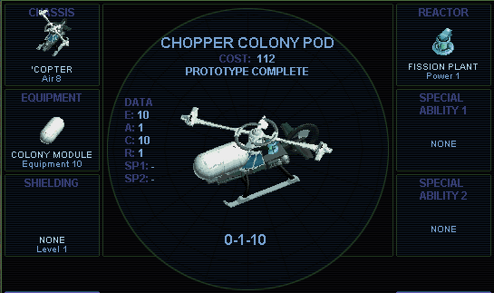Chopper colony pod (SMAC)
