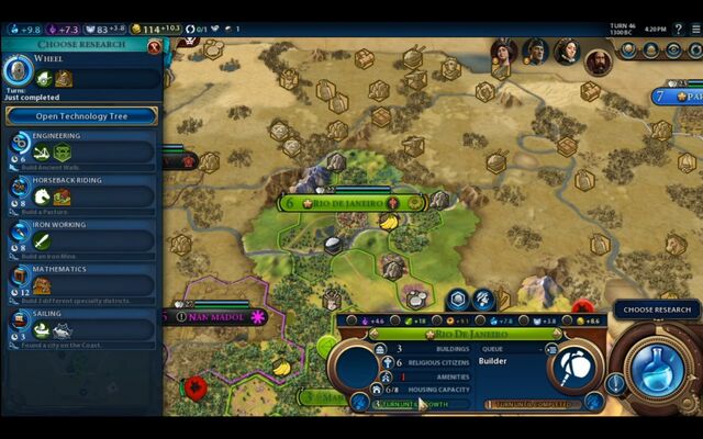 File:Civilization VI - Devs play as Brazil screenshot - Choose research.jpg