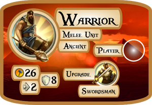 Warrior Info Card