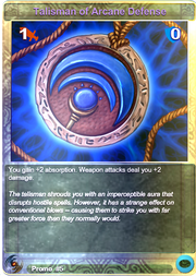 Promo5 Talisman of Arcane Defense (F)