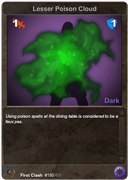 190 Lesser Poison cloud
