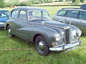 Sunbeam Talbot 90 Mk.IIA (1952-54), Engine 2267cc S4 OHV, at the 2011 Prescott VSCC Hillclimb, Gothrington, RK