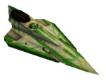 Green Starfighter (2)