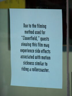 Cloverfieldwarning