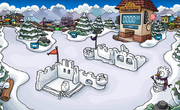 Snow Forts March 2013 Soccer Pitch Return