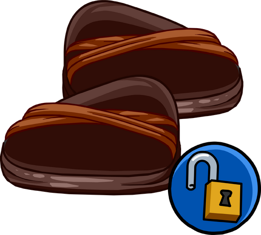 File:BrownLeatherSandals.png