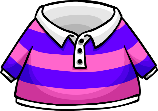 File:Pink Striped Rugby Shirt.png
