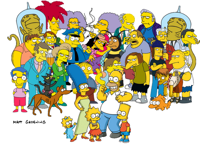 File:Simpsons Characters.png