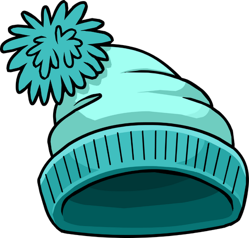 File:Turquoise Toque puffle hat.png