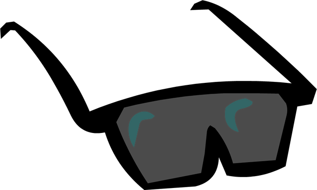 File:Black Sunglasses Old.png