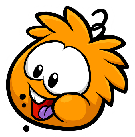 File:Orange Puffle Pin.png