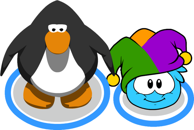File:Jester Hat (Puffle Hat) In-Game.png