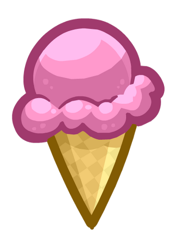 File:CPNext Emoticon - Strawberry Ice Cream Cone.png