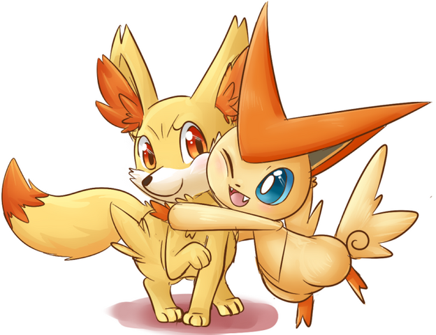 File:Fennekin victini by inkysky-d5rflzu.png