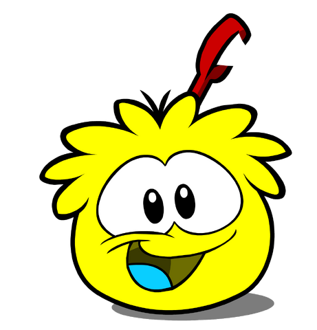 File:Yellow Puffle paper.png