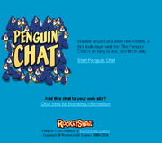 Penguin chat homepage