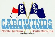 Carowinds Original Logo Flags