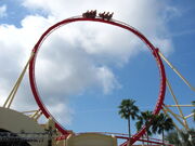 Hollywood Rip Ride Rockit non-inverted loop