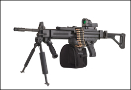 Red dawn weapons IMI Negev
