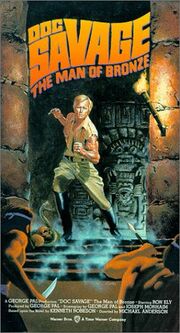 Doc Savage VHS cover