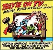 1966 MARVEL CARTOON AD 1
