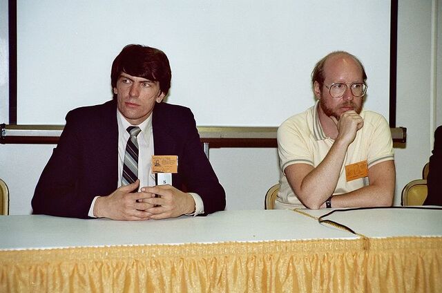 File:Jim Shooter and Steve Englehart.jpg
